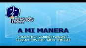 Karaoke A mi manera - Vicente Fernandez