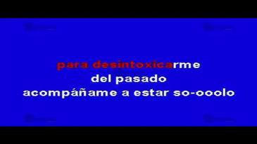 Karaoke Acompañame a estar solo  Ricardo Arjona