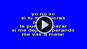Karaoke Alma enamorada - Chalino Sanchez