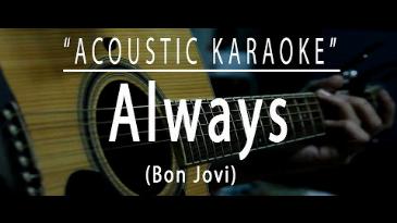 Karaoke Always Bon Jovi