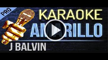 Karaoke Amarillo J Balvin