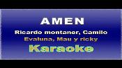 Karaoke Amén - Mau y Ricky