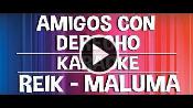 Karaoke Amigos con derecho - Maluma