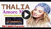 Karaoke Amore mío - Thalia