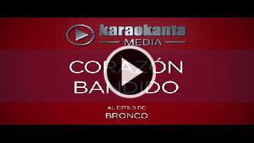 Karaoke Atrapado Bronco