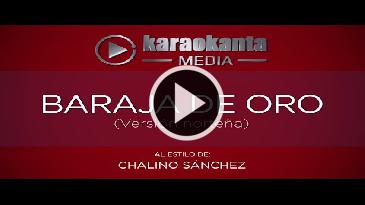 Karaoke Baraja de Oro Chalino Sanchez