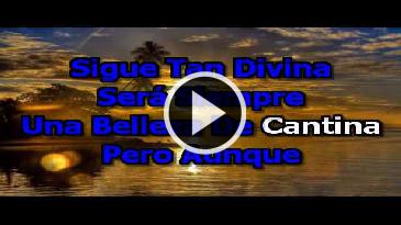 Karaoke Belleza de cantina - Cardenales De Nuevo Leon