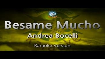 Karaoke Besame Mucho Andrea Bocelli