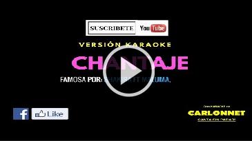 Karaoke Chantaje - Maluma