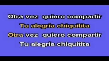 Karaoke Chiquitita Abba