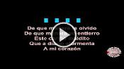 Karaoke De que manera te olvido - Vicente Fernandez