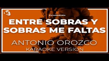 Karaoke Dicen Antonio Orozco