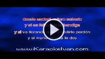 Karaoke Donde andará - Pancho Barraza