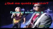 Karaoke Duele el amor - Aleks Syntek