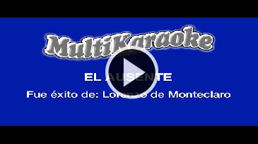 Karaoke El ausente Antonio Aguilar