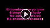 Karaoke El hombre que yo amo - Myriam Hernandez