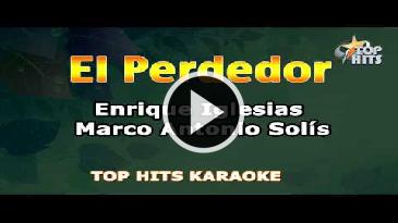 Karaoke El perdedor Enrique Iglesias