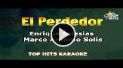 Karaoke El perdedor - Enrique Iglesias