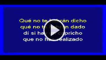 Karaoke El primer tonto - Cardenales De Nuevo Leon