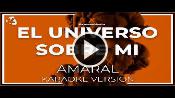 Karaoke El universo sobre mi - Amaral