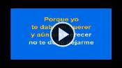 Karaoke Es demasiado tarde - Ana Gabriel