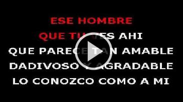 Karaoke Ese hombre - Lupita D Alessio