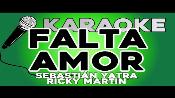 Karaoke Falta amor - Ricky Martin