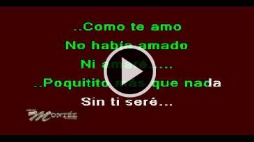 Karaoke Hoy empieza mi tristeza - Montez De Durango