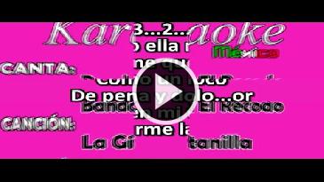 Karaoke La gitanilla - Banda El Recodo