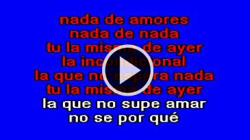 Karaoke La incondicional - Luis Miguel