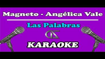 Karaoke Las Palabras Angelica Vale