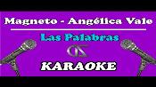 Karaoke Las Palabras - Angelica Vale