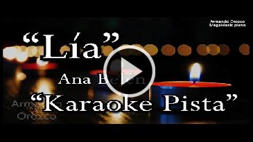 Karaoke Lía - Ana Belen