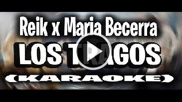 Karaoke Los tragos - Maria Becerra
