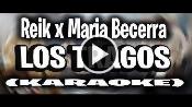 Karaoke Los tragos - Maria Becerra