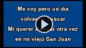 Karaoke Mi viejo San Juan - Javier Solis