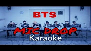 Karaoke Mic Drop Bts