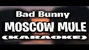 Karaoke Moscow mule - Bad Bunny