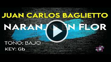 Karaoke Naranjo en flor - Carlos Gardel
