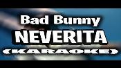 Karaoke Neverita - Bad Bunny