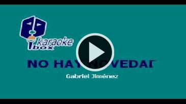 Karaoke No hay novedad Cadetes De Linares