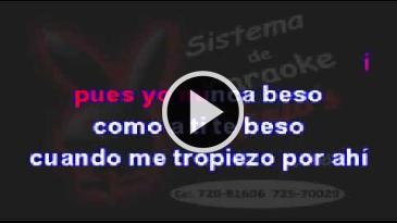Karaoke No lo beses - Alejandro Fernandez