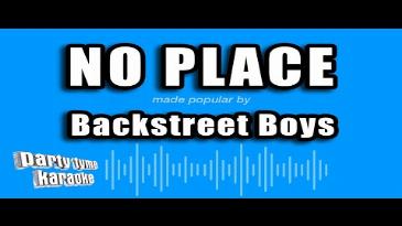 Karaoke No Place Backstreet Boys