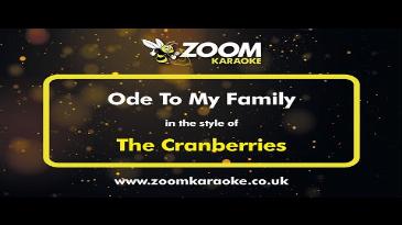 Karaoke Ode to my family The Cranberries