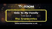 Karaoke Ode to my family - The Cranberries