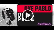 Karaoke Oye Pablo - Danna Paola