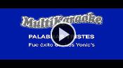 Karaoke Palabras tristes - Los Yonics