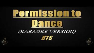 Karaoke Permission to dance Bts