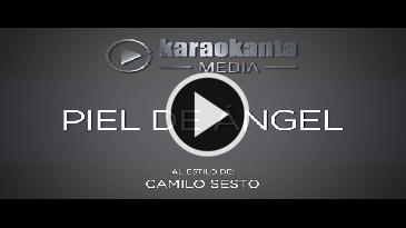 Karaoke Piel de ángel - Camilo Sesto