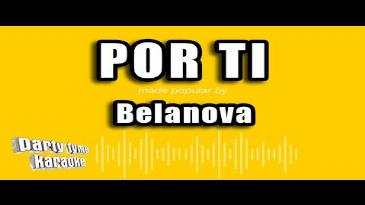 Karaoke Por Ti Belanova